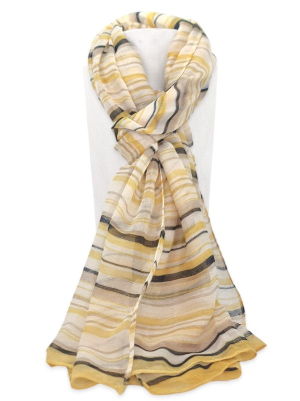 Scarf - Yellow, ±180×89 cm