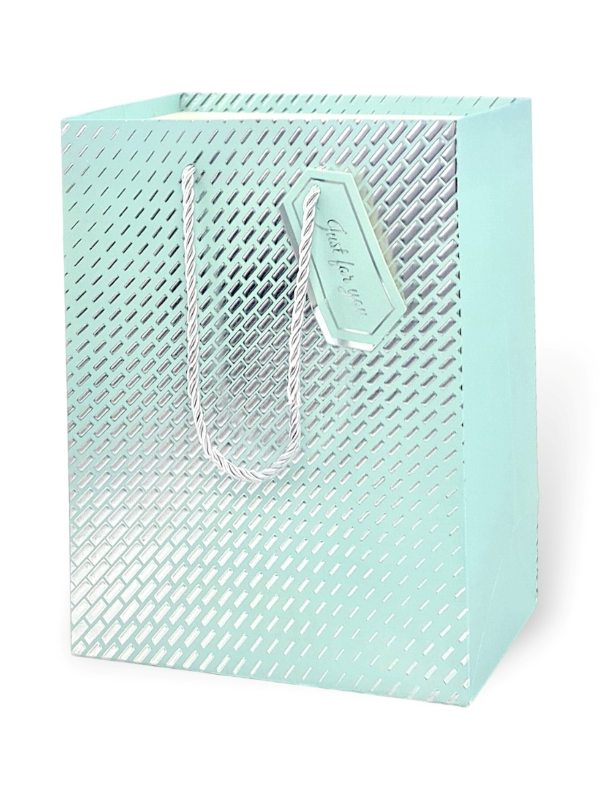 Giftbag 18*23 Cm Printed - Blue