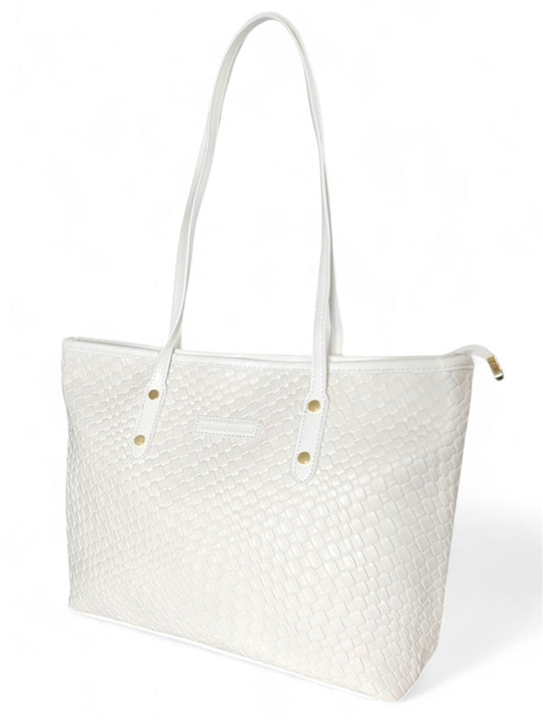Ladies Bag - Cream ±27×34×11 cm