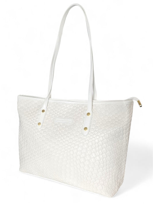Ladies Bag - Cream ±27×34×11 cm