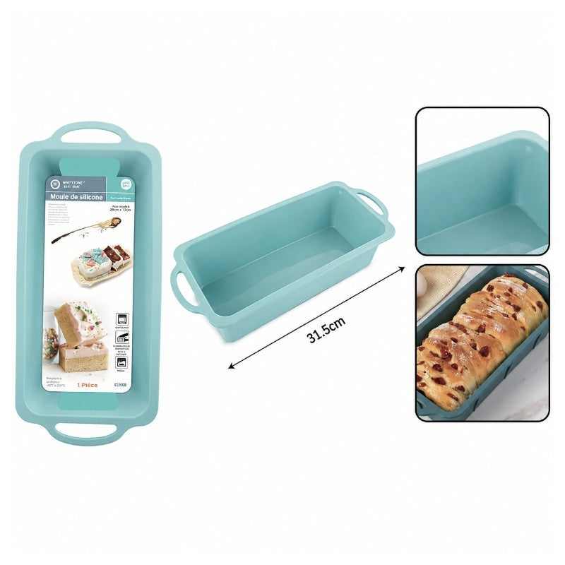 Silicone LOAF MOULD - 32.5*15 Cm - Blue