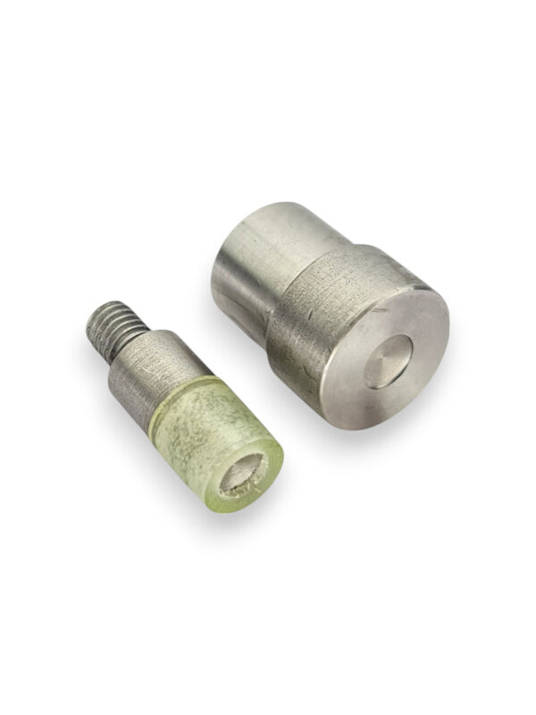 Eyelet MOULD - Silver - 9 Mm - 2-Piece SET