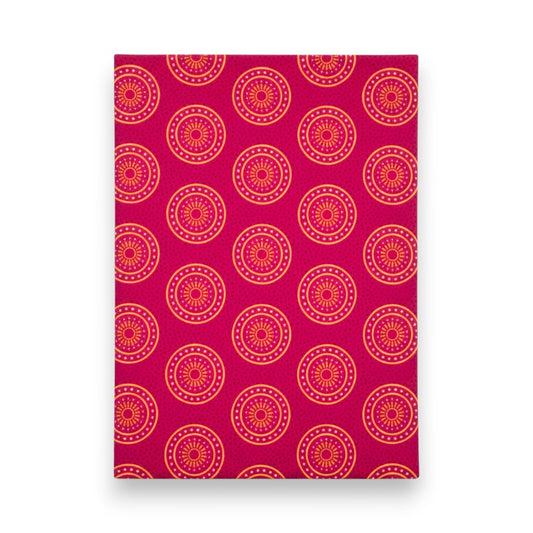 Notebook - Shweshwe - PINK - A5