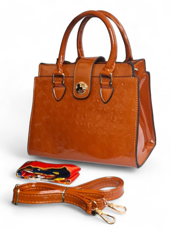 Ladies Bag - Burnt Orange ±22×27×11 cm