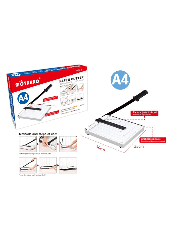 Motarro Paper Cutter A4 - 25x30 cm