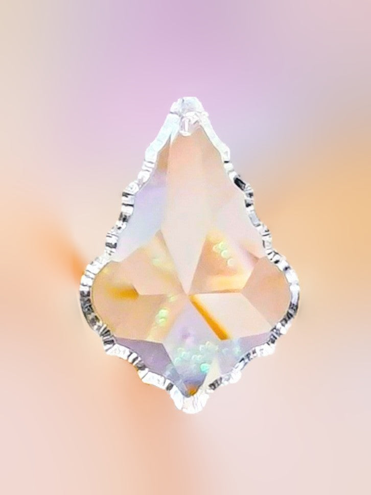 Chandelier Glass Crystal Clear ±50×35 mm