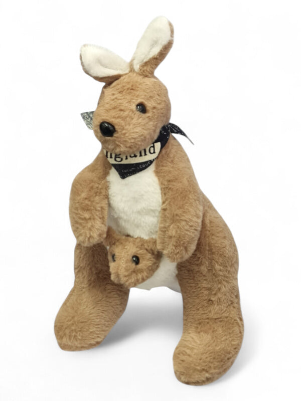 Kids Soft Toy - Light Brown, Kangaroo, ±30×16 cm