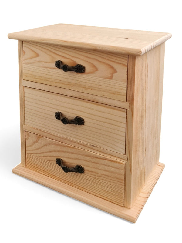 Wooden Craft Drawers ±16×11×17 cm