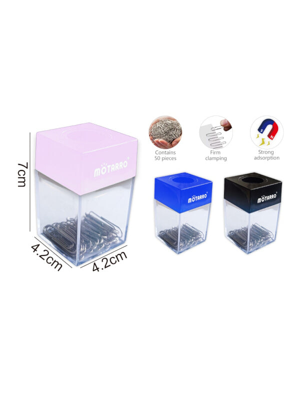 Motarro Paper Clips - Purple, 50-Piece