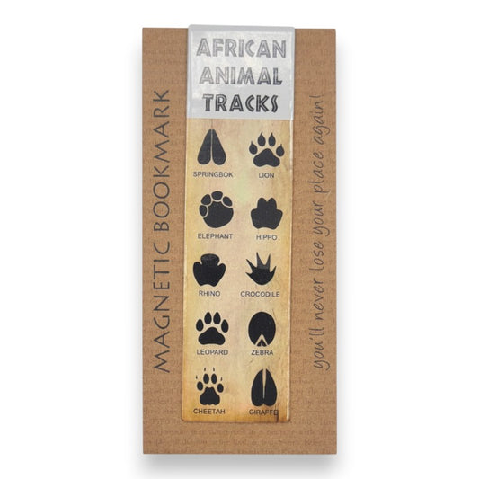 Magnetic Bookmark - Animal Tracks