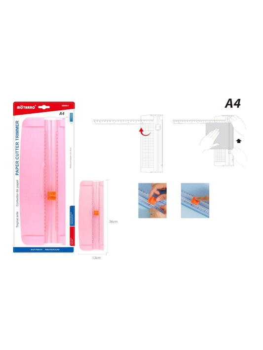 Motarro A4 Paper Cutter Trimmer - Pink