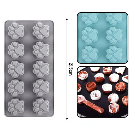 Silicone CHOCOLATE MOULD - 21.5*11 cm - Grey