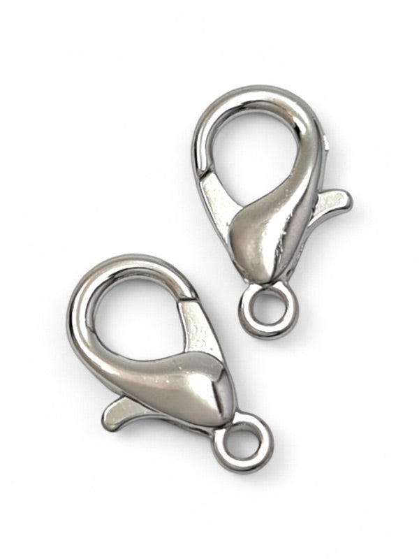 Metal Clasp - Nickel ±16 mm ±100-Piece