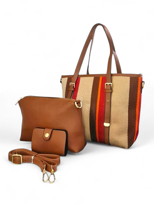 Ladies Bag - Dark Orange ±27×33×13 cm