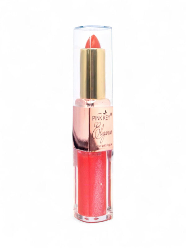 Pink Key Elegance - Lipstick And Lip Gloss