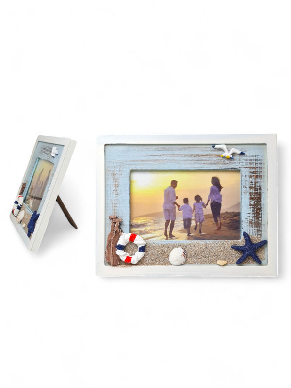 Nautical Photo Frame - White ±22.7×17.5×1.2 cm