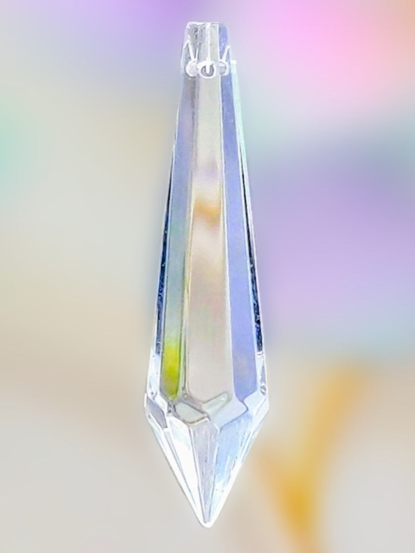 Chandelier Glass Crystal Clear ±55×13 mm