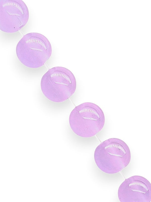 GLASS BEADS - LIGHT Purple - 8 Mm - ±100-Piece