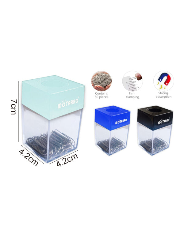 Motarro Paper Clips - Light Blue, 50-Piece