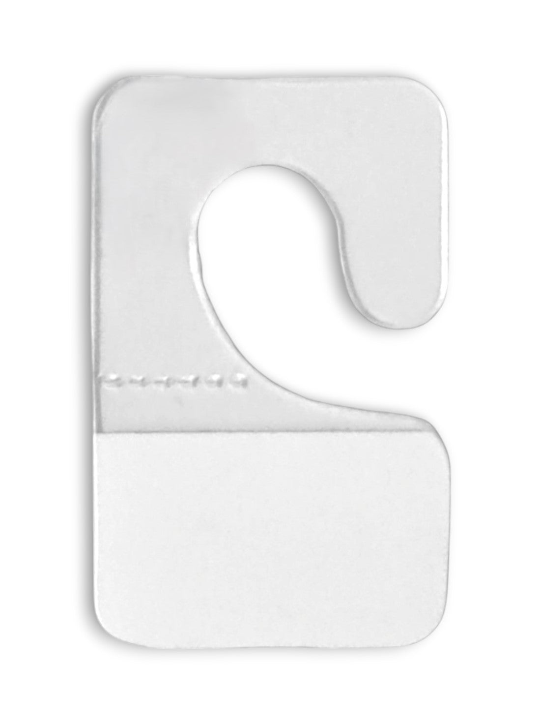 Jewellery Display Cards - Transparent And White, ±2.3×3.7 cm ±200-Piece