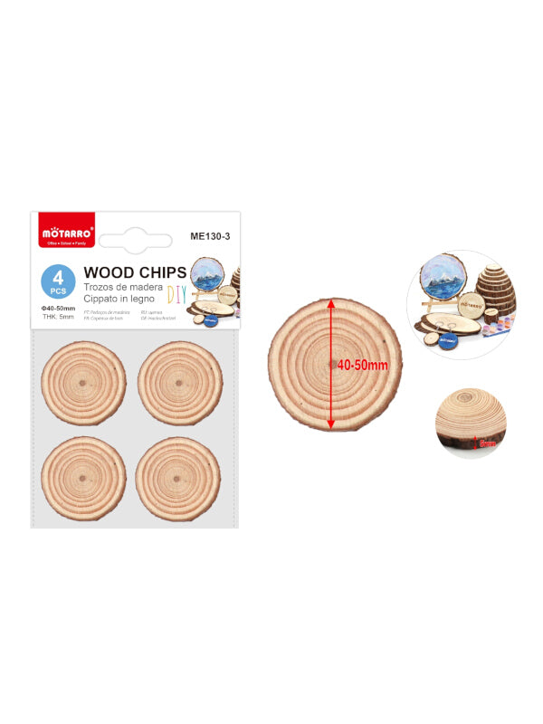 Motarro Wood Chips - 40 - 50 mm 4-Piece