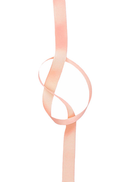 Petersham Ribbon - 25 mm Peach