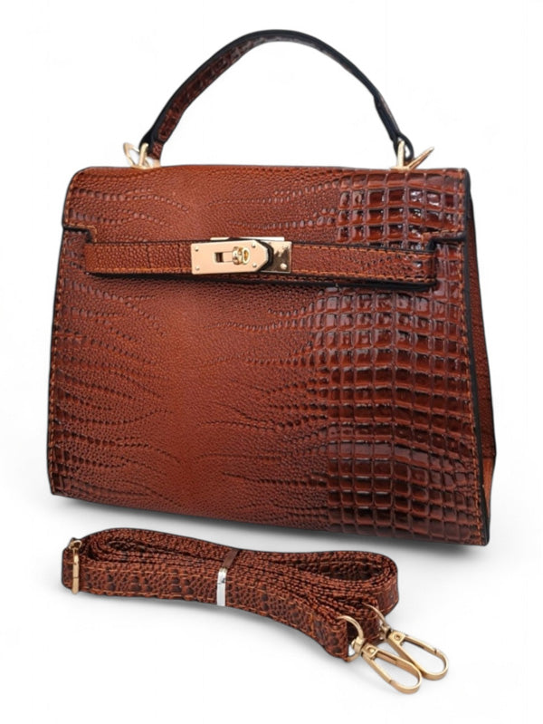 Ladies Bag - Brown ±27×33×13 cm