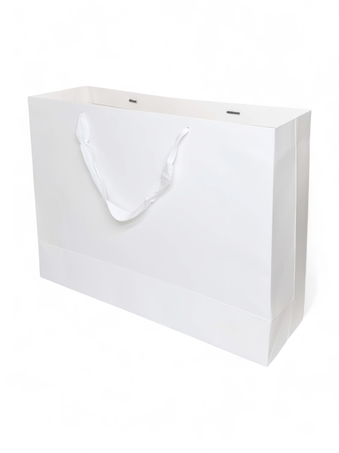 Boutique Bag - White ±30×40×12.5 cm