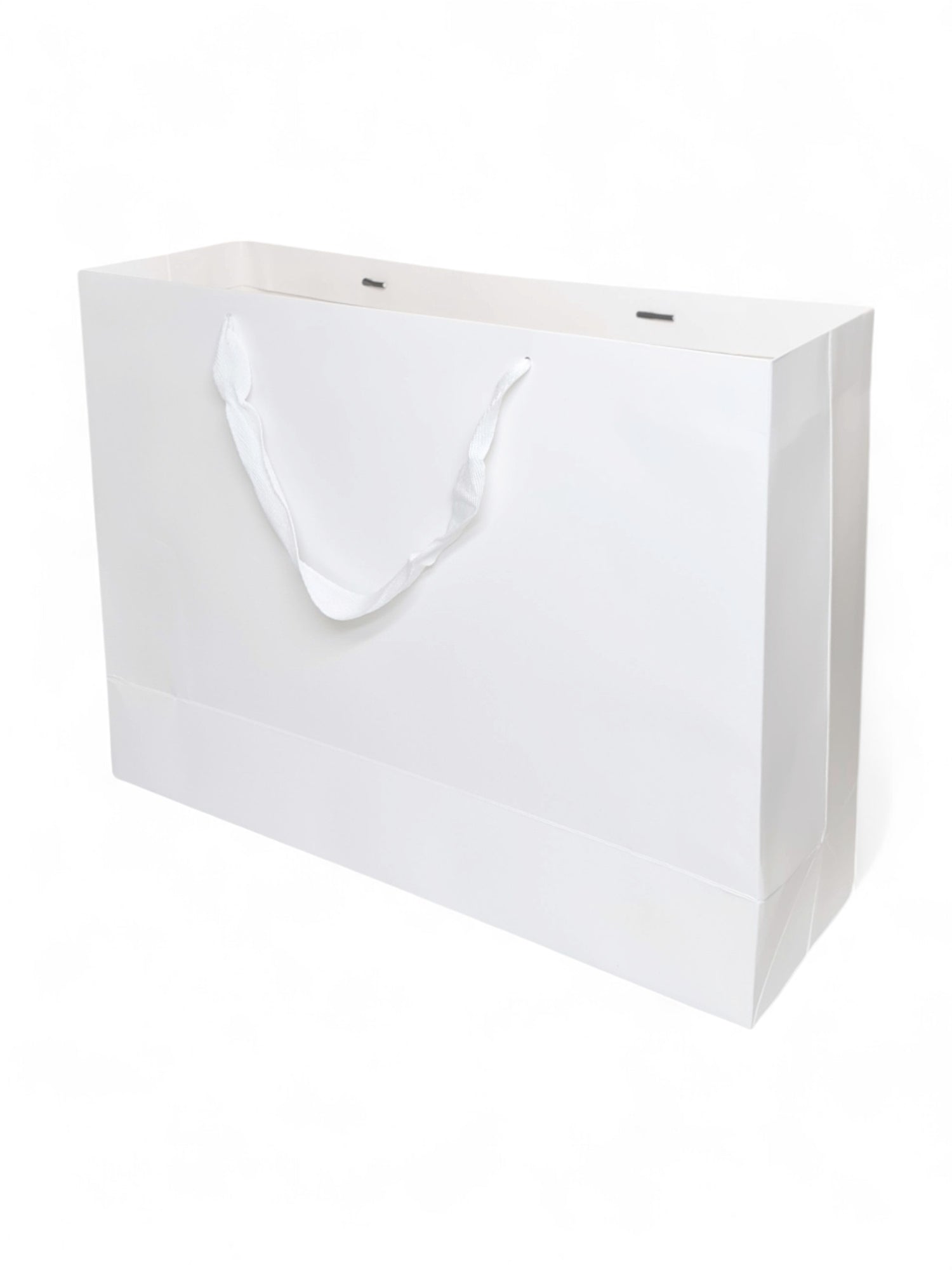 Boutique Bag - White ±30×40×12.5 cm