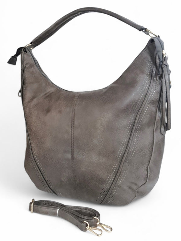 Ladies Bag - Stone Grey ±33×37×16 cm