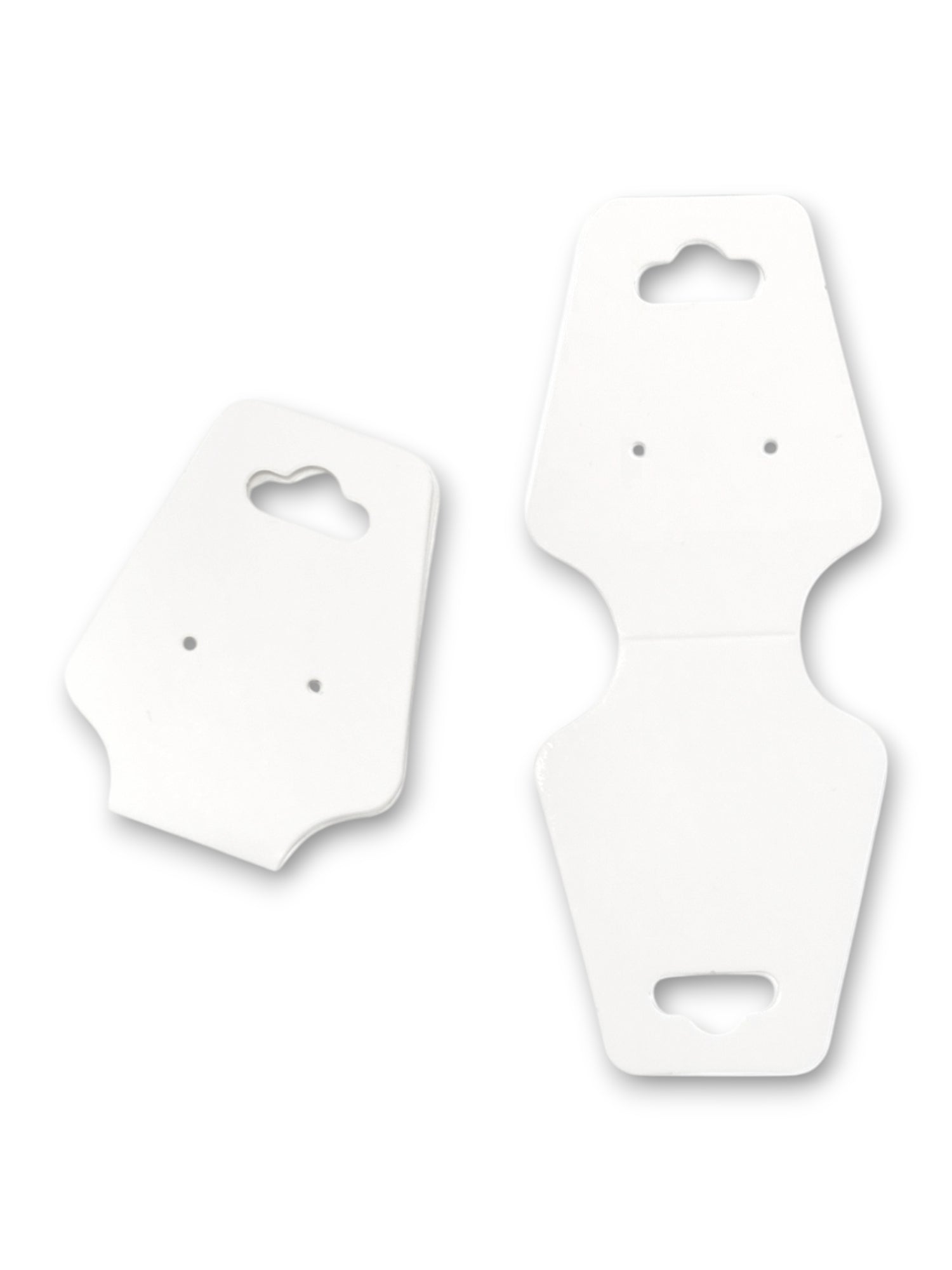 Jewellery Display Tags - Necklace, White, ±5×12 cm ±200-Piece