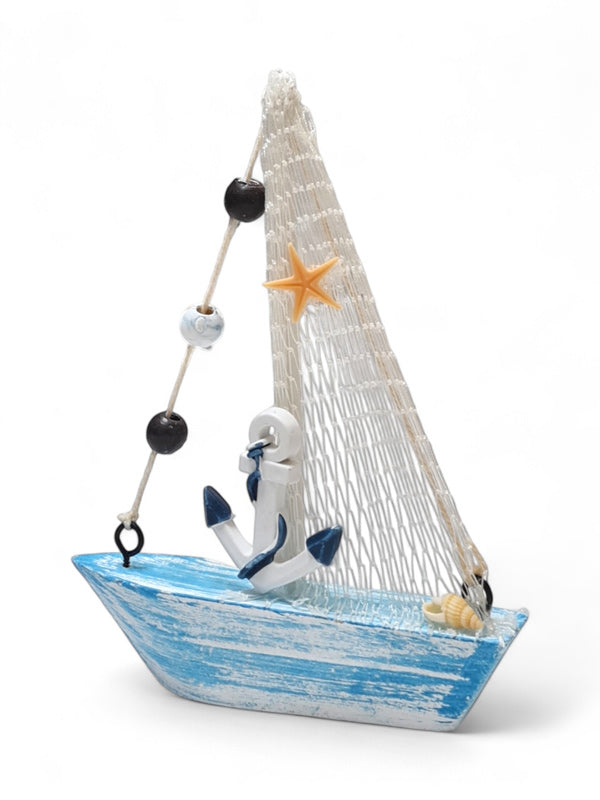 Nautical Boat ±11.5×14.5×2.5 cm