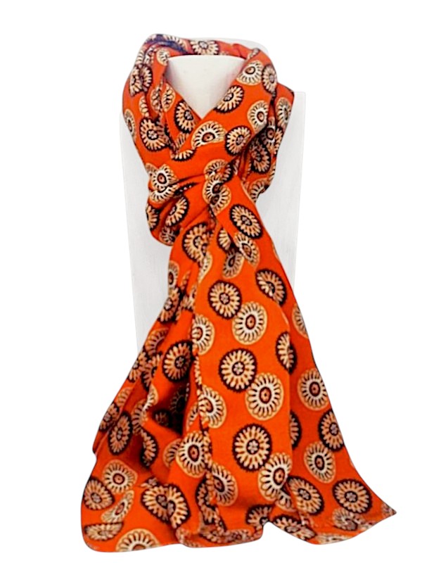 Scarf - Orange, ±186×87 cm