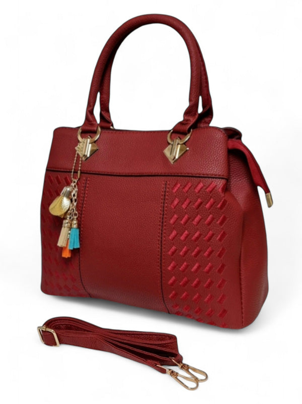 Ladies Bag - Red ±23×30.5×12 cm