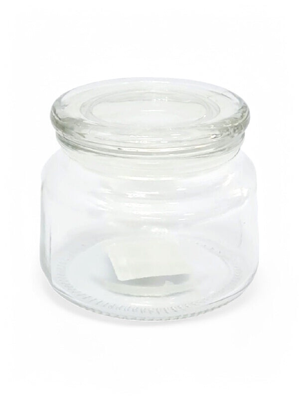 Glass Jar - Glass Lid, 300 ml, ±80×100 mm