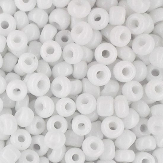 Seed Beads - Size 11/0, Opaque White