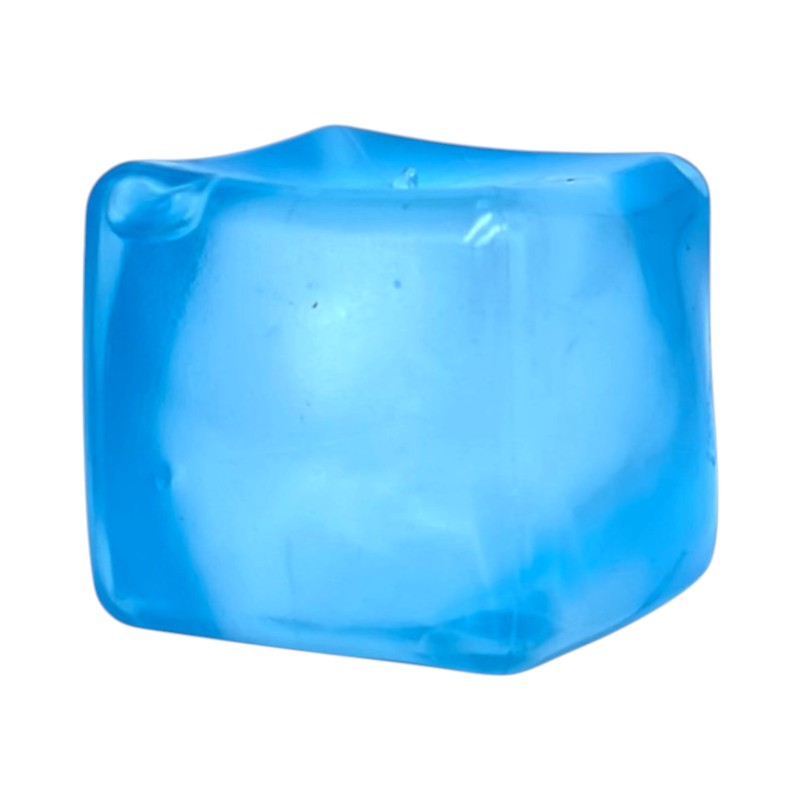 Squeeze TOY - ICE - 5×5 Cm 130 G - BLUE