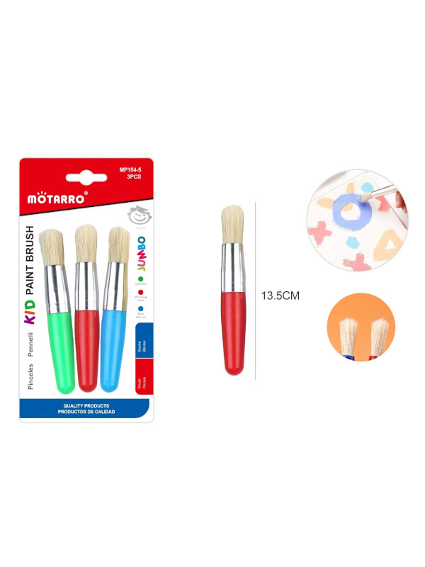 Motarro Kids Paint Brush - Set Of 3