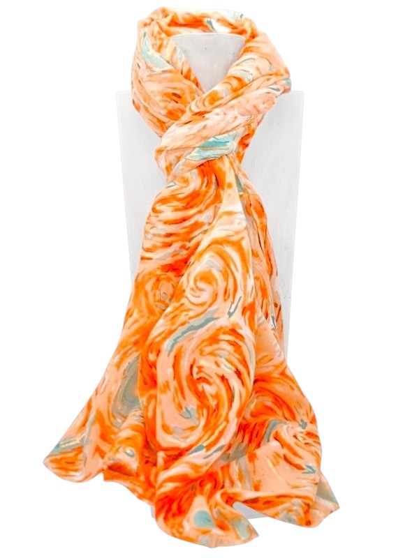 Scarf - Orange, ±180×82 cm