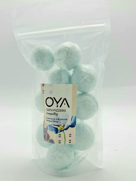 OYA Bath Fizzers - Tranquillity, 12 Pc Pack