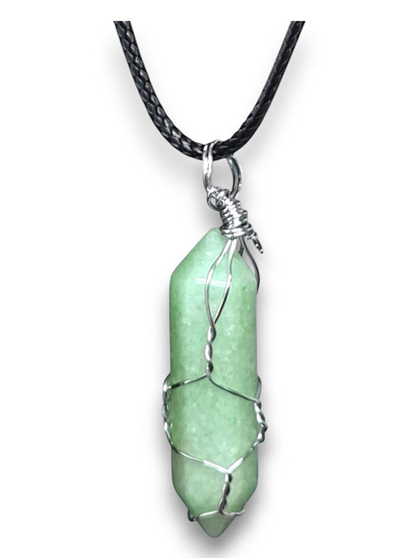 Earth Stone Beads - Wired Drop, Aventurine