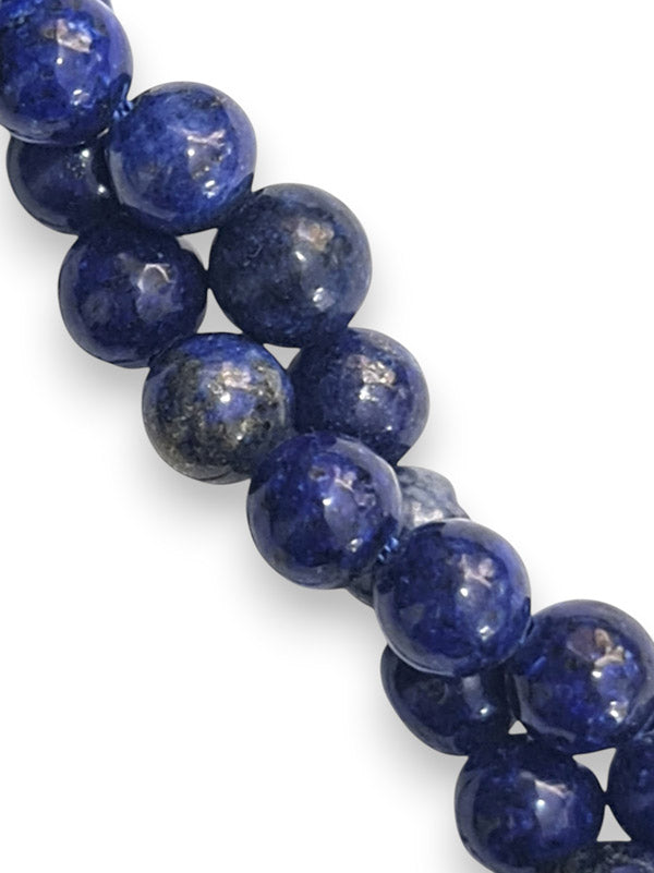 Semi - Precious Stone Beads - Lapis, 6 mm, ±62-Piece