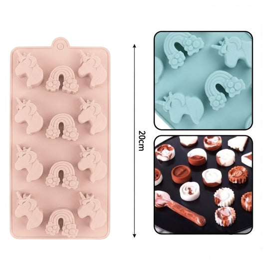 Silicone CHOCOLATE MOULD - 20*10.3 cm - Pink