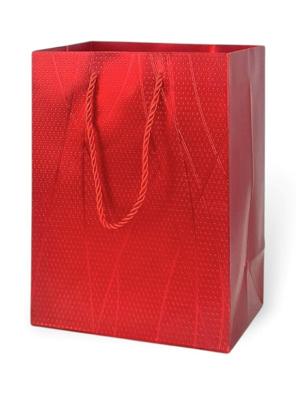 GIFT BAG - RED - ±23×18×10 Cm