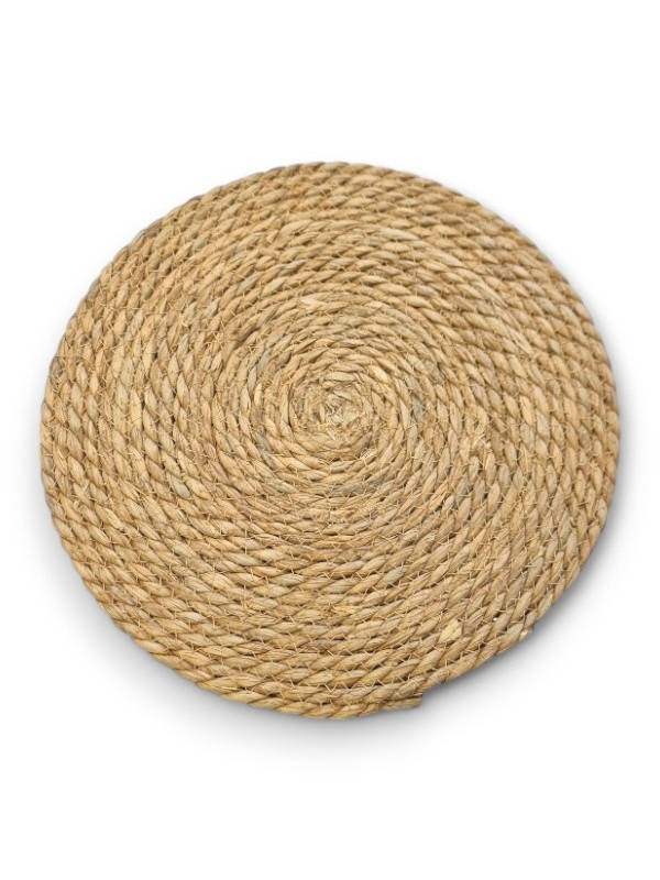 TABLE Placemat - ROUND - Natural - 35 Cm