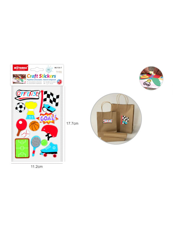 Motarro Craft Stickers - Ball
