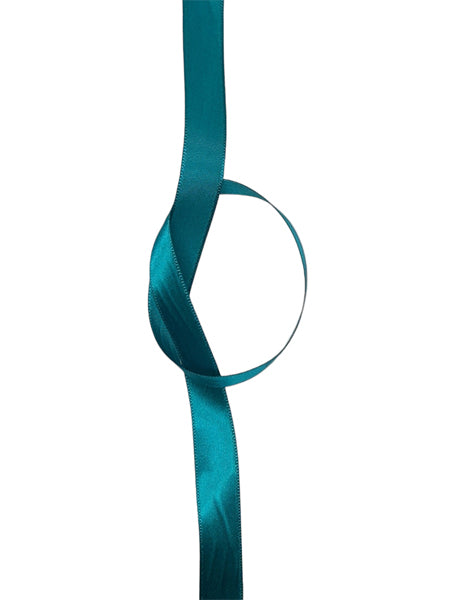 Satin Ribbon - 6 mm Teal