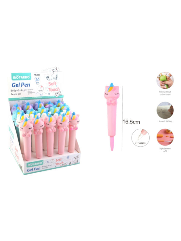 Motarro Gel Pen - Unicorn, 0.5 mm
