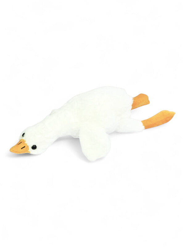 Kids Soft Toy - Duck, White, ±48×22 cm