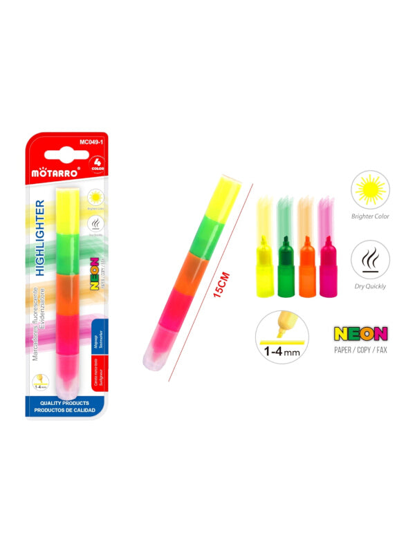 Motarro Highlighter - 4-Piece